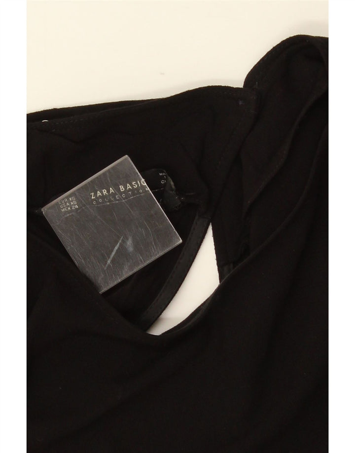 Macacão feminino Zara UK 6 XS preto