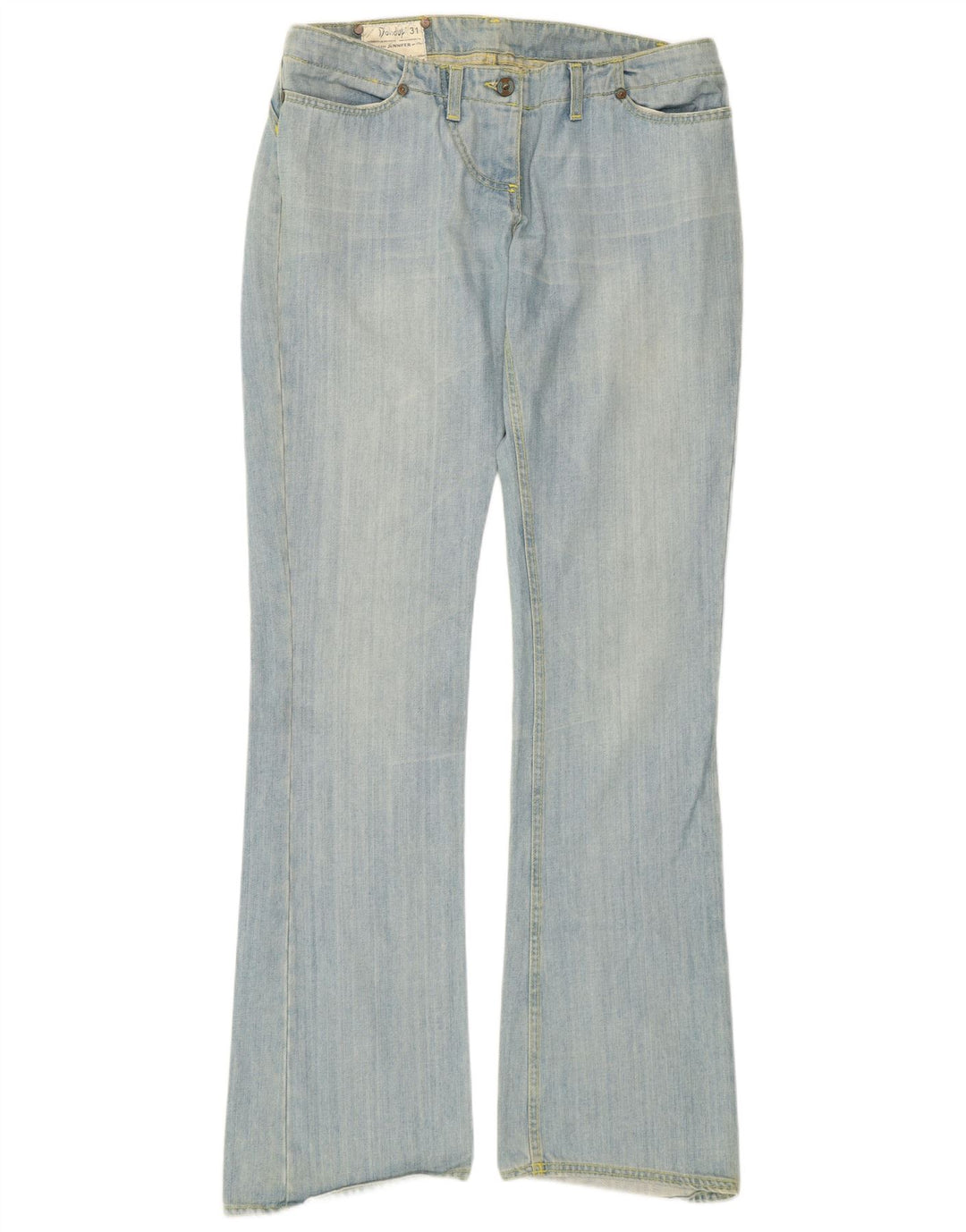 Dondup feminino bootcut jeans W31 L34 algodão azul