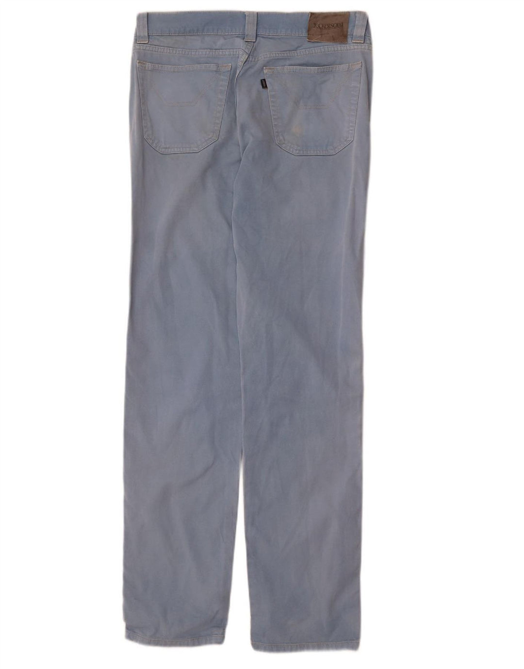 Calça casual reta masculina JECKERSON W34 L33 algodão azul