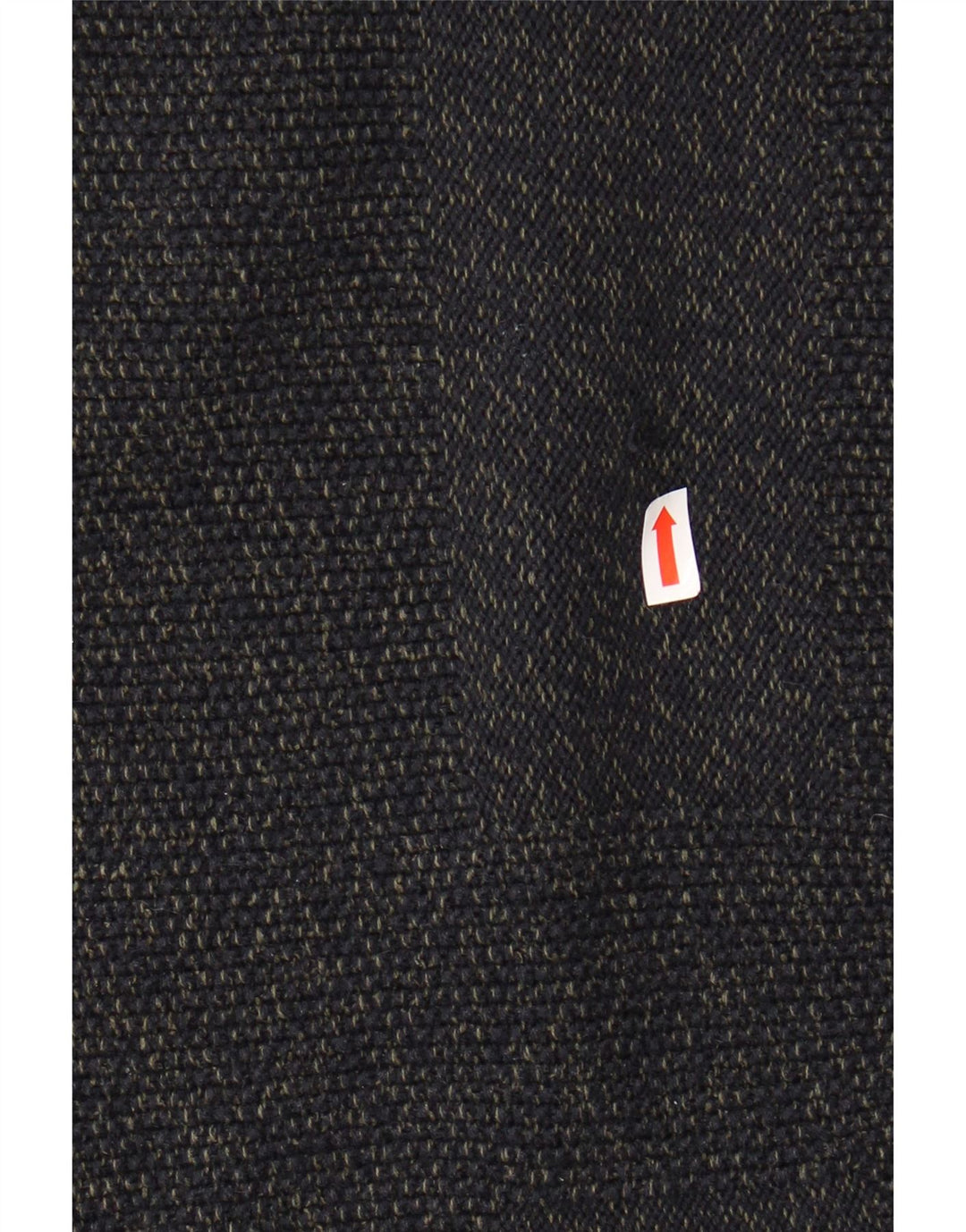 AVIREX Suéter feminino com gola redonda, Reino Unido 16, grande, azul marinho, manchado