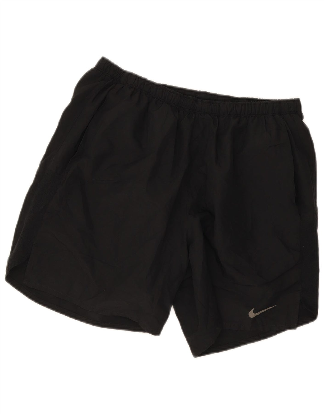 Shorts esportivos masculinos Nike Dri Fit grandes pretos