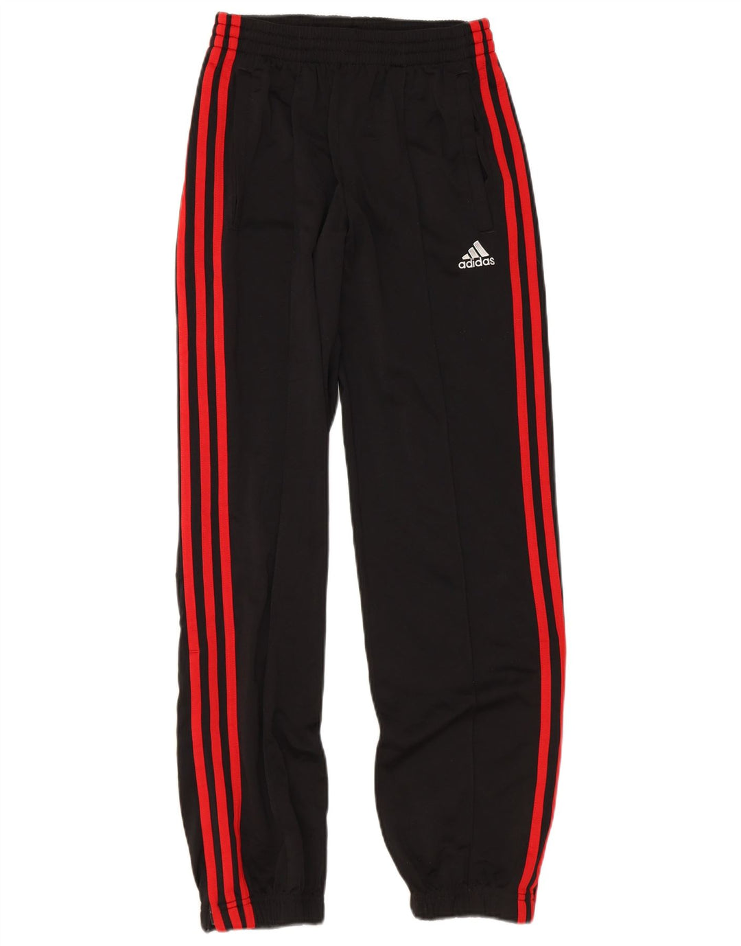Adidas meninos calças de treino joggers 13-14 anos preto poliéster