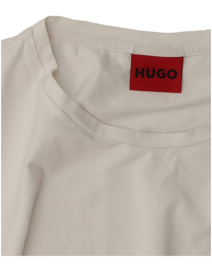 Camiseta masculina Hugo Boss XL branca