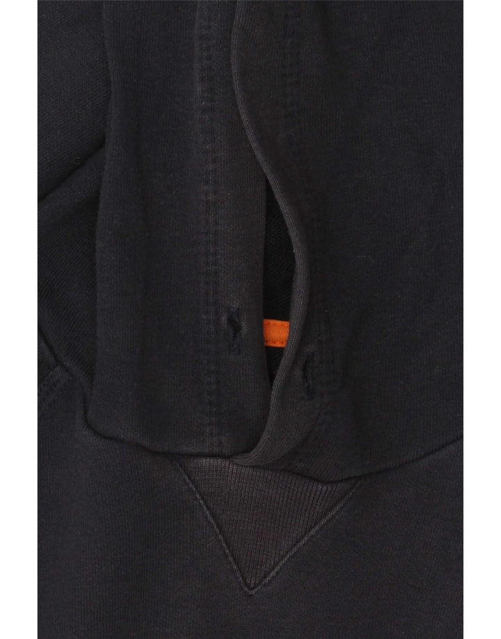 Jumper masculino com capuz Champion médio algodão azul marinho