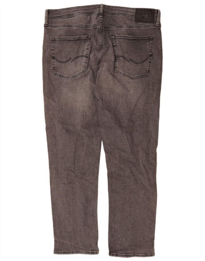Jeans masculinos Jack & Jones Slim W38 L32 algodão cinza