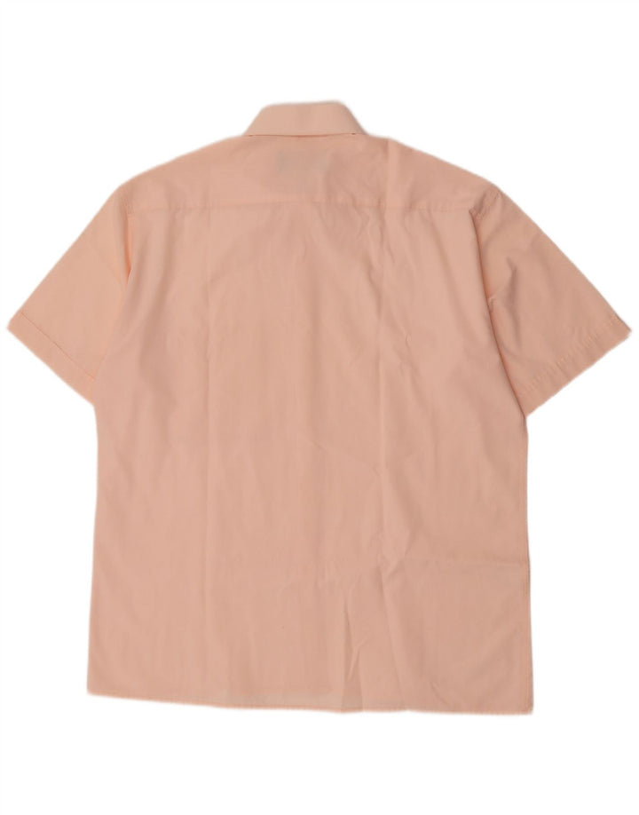 Camisa Morris masculina de manga curta grande rosa