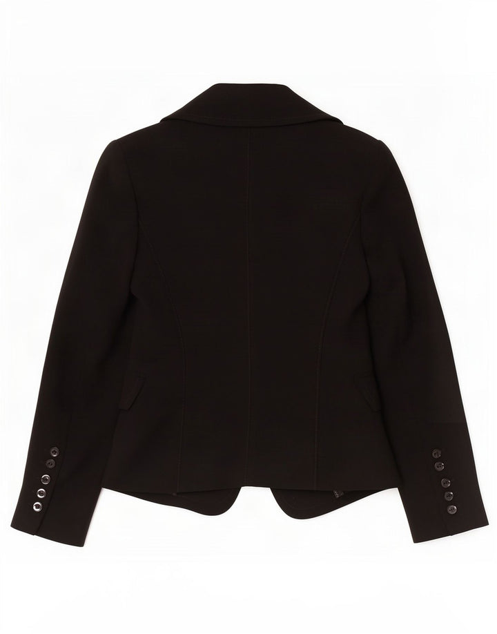 Jaqueta blazer feminina Zara com 1 botão EU 36 XS preta