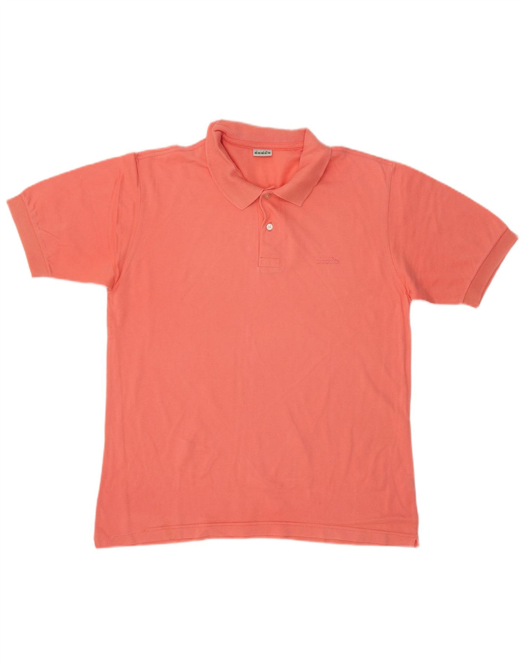 Camisa polo masculina DIADORA grande algodão rosa