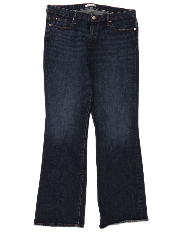 Jeans feminino Tommy Hilfiger Bootcut W36 L32 azul marinho