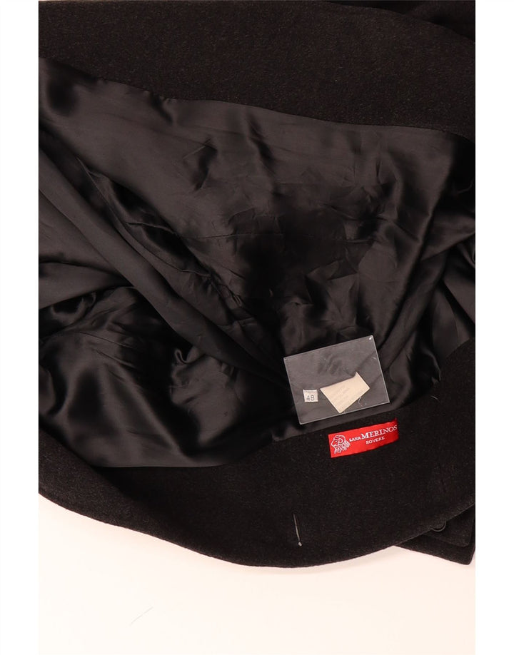 Sobretudo feminino VINTAGE IT 48 XL lã cinza