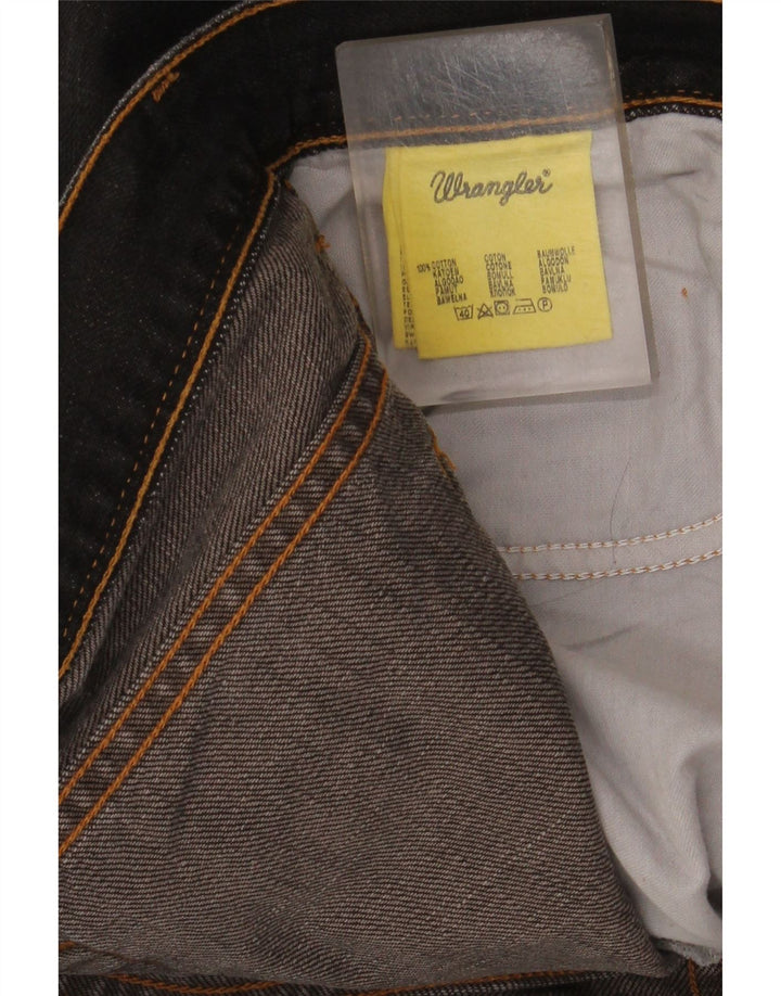 WRANGLER Masculino Texas Straight Jeans W40 L30 Azul Marinho Algodão