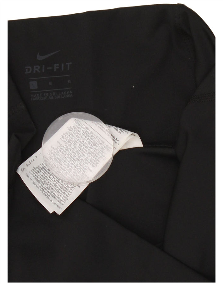 Leggings Nike Feminino UK 14 Grande Poliéster Preto