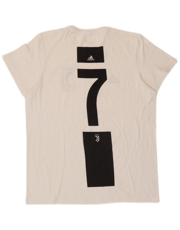 Camiseta Adidas Masculina Juventus Graphic Top Grande Off White