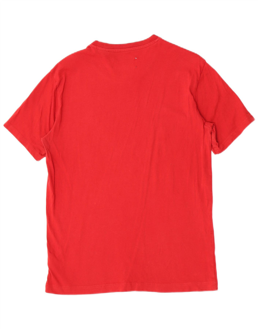Camiseta masculina Penguin Top pequeno algodão vermelho