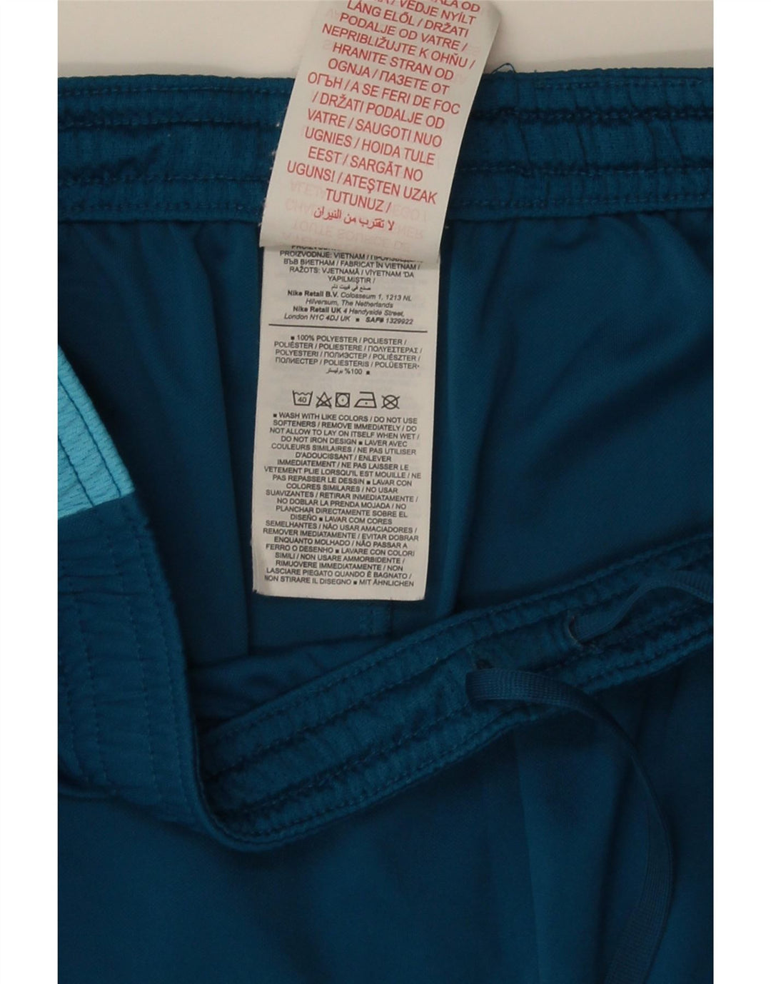 Shorts Nike Masculino Dri Fit Sport XL Azul Marinho Colorblock Poliéster