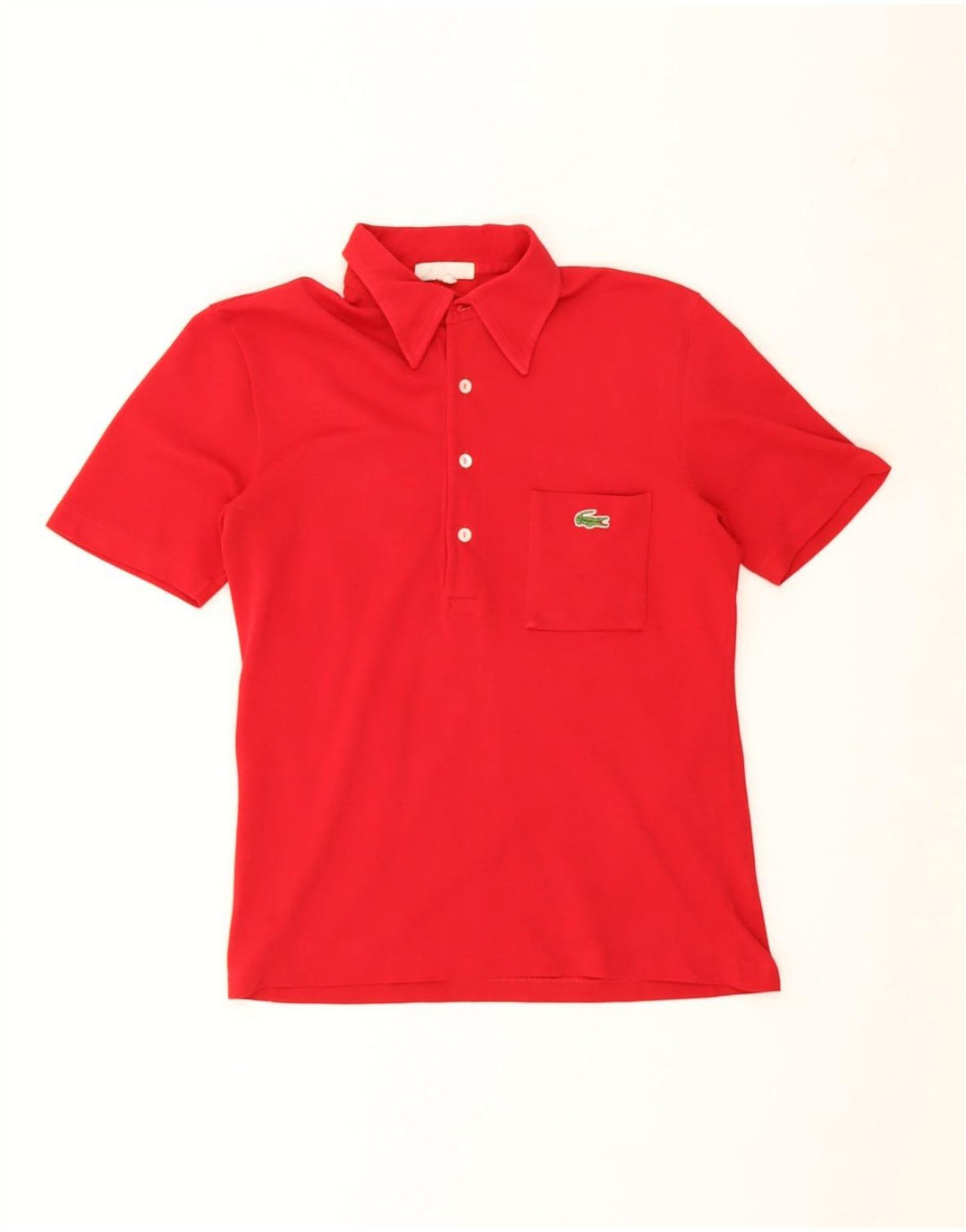 Camisa polo masculina Lacoste pequena vermelha
