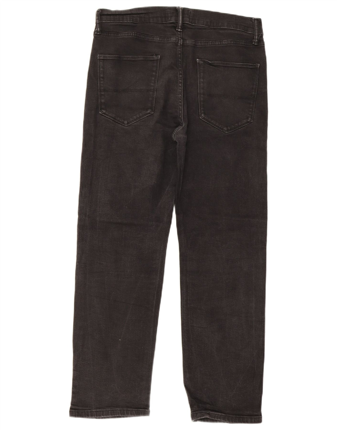 Jeans retos masculinos Marks & Spencer W32 L29 algodão preto