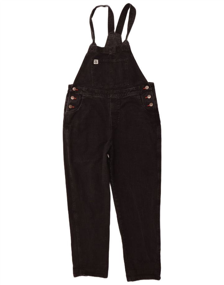 Calça jeans feminina LUCY & YAK UK 14 grande W38 L28 algodão preto