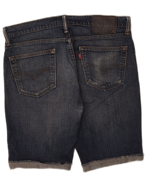 Shorts jeans masculino 511 Levi's W34 grande algodão azul marinho
