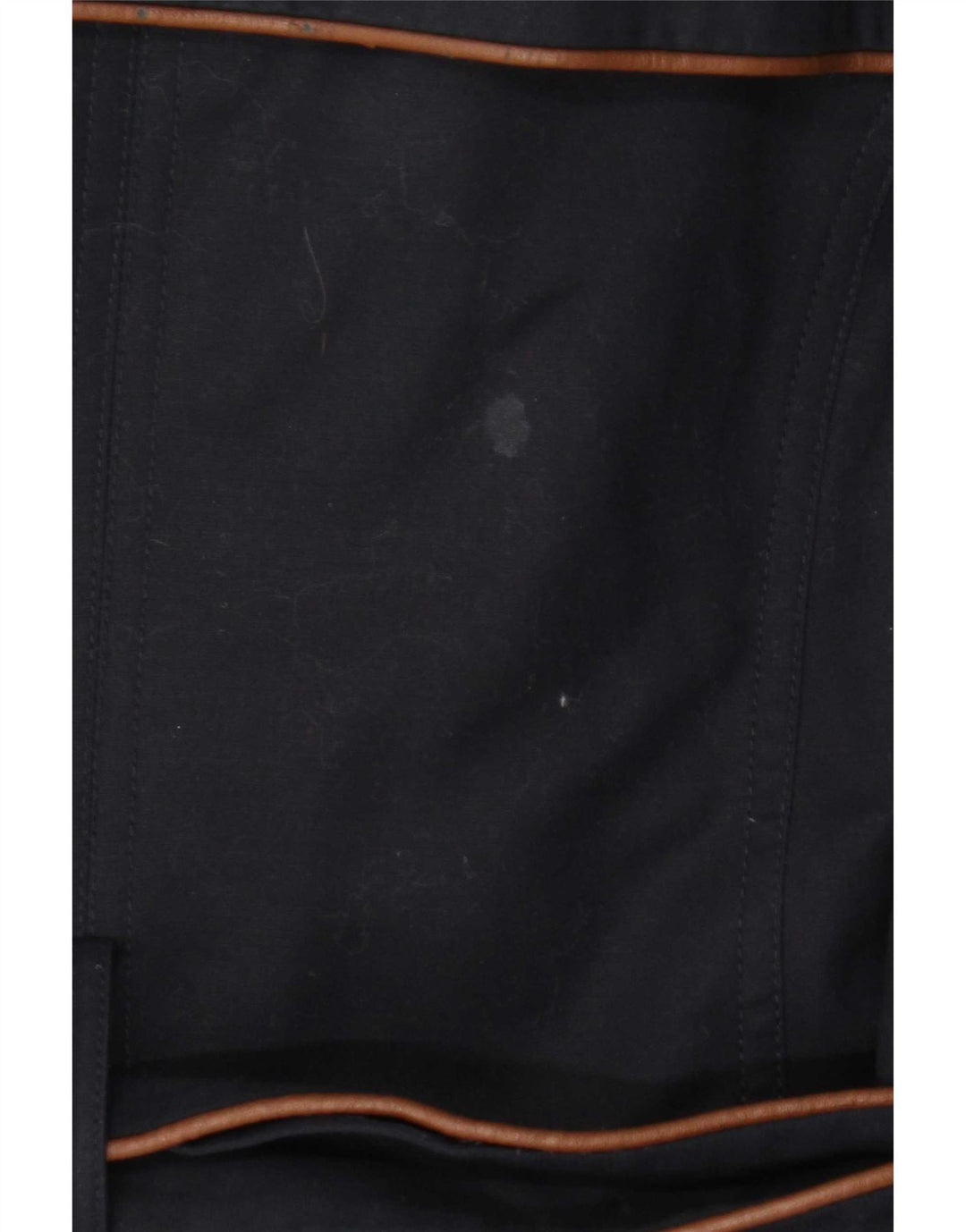 Gabardine feminino Hobbs Reino Unido 16 grande algodão azul marinho
