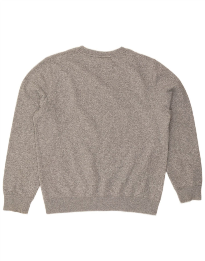 Champion moletom gráfico masculino jumper grande algodão manchado cinza