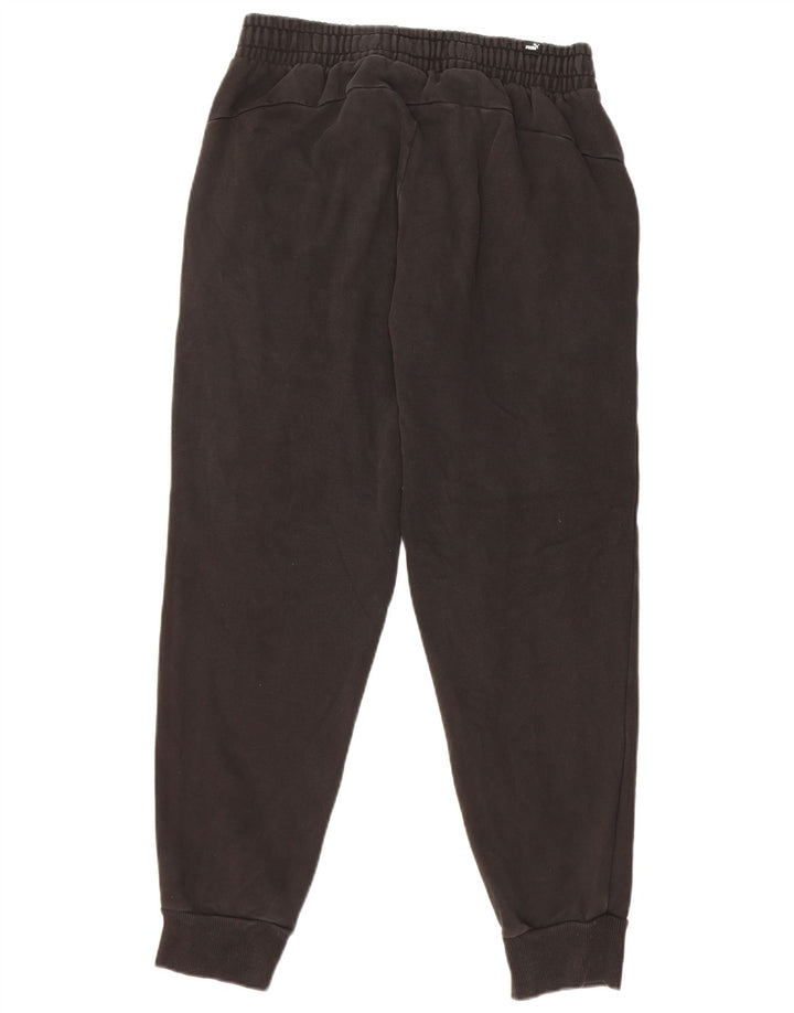 Calça de treino masculina Puma Joggers médio algodão preto