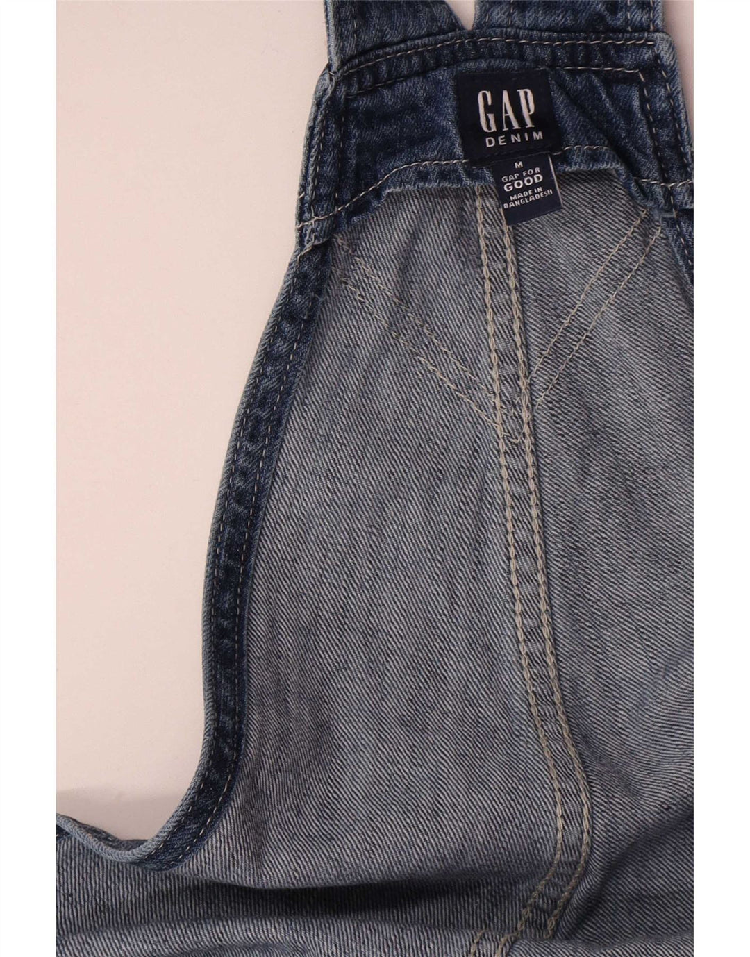 Macacão feminino Gap Slim Jeans médio W36 L26 algodão azul