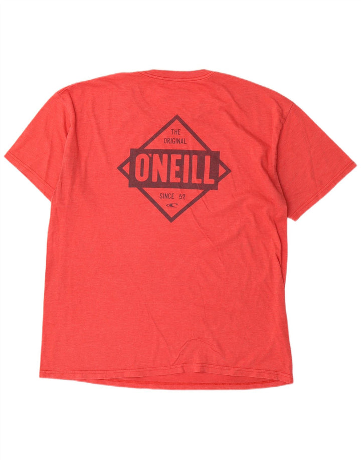 Camiseta gráfica masculina O'Neill Top XL algodão vermelho