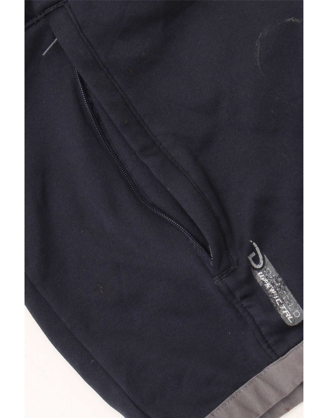 Jaqueta masculina de agasalho Champion médio azul marinho poliéster colorblock