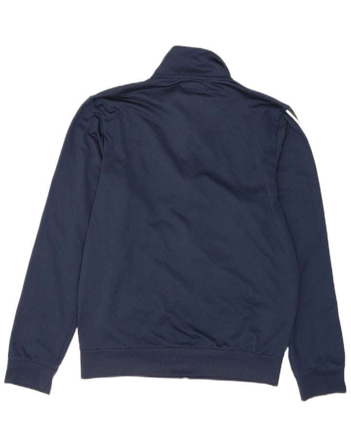 Jaqueta Kappa masculina com agasalho gráfico médio azul marinho bloco colorido