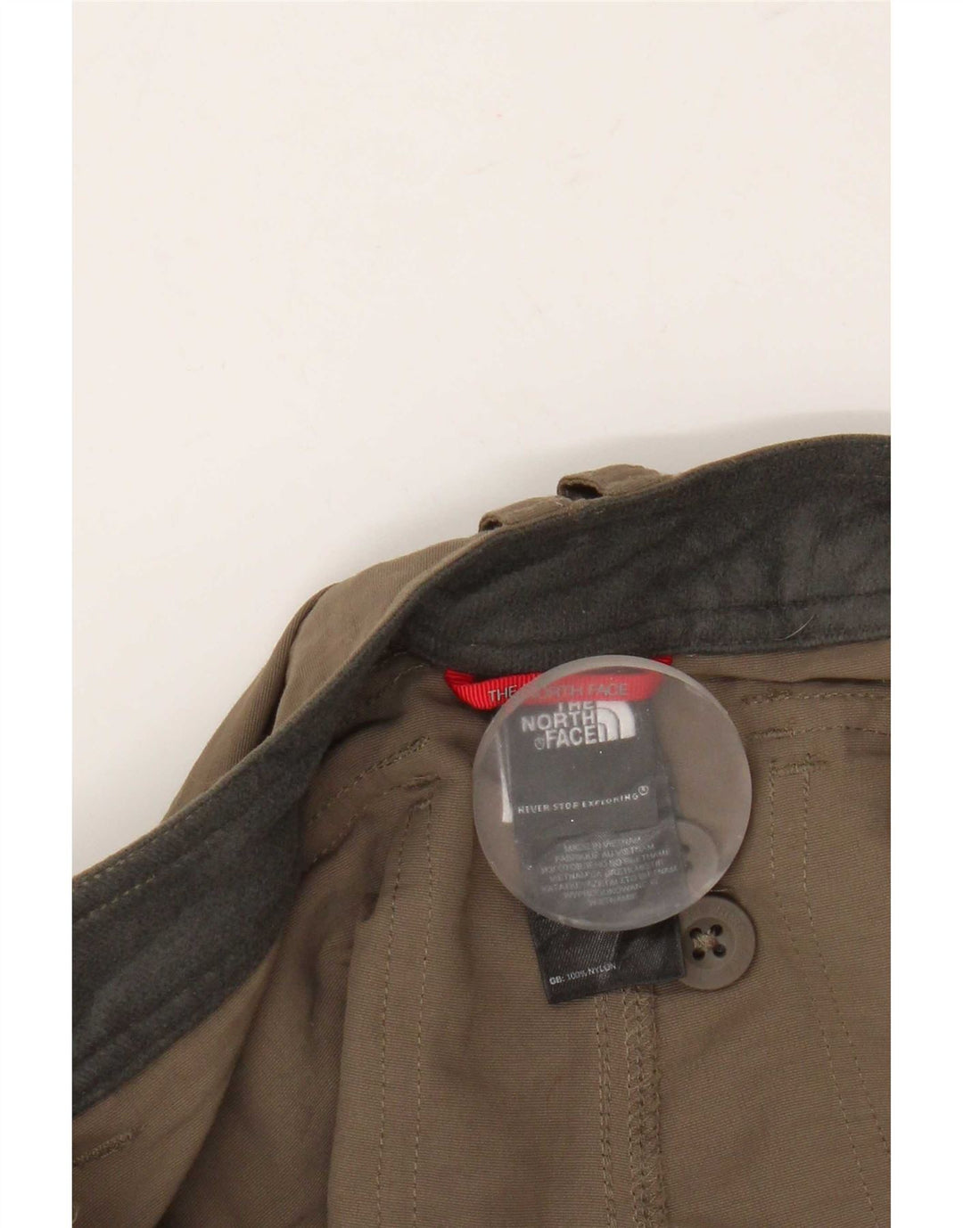 Shorts Chino Feminino The North Face US 6 Médio W30 Cáqui Nylon