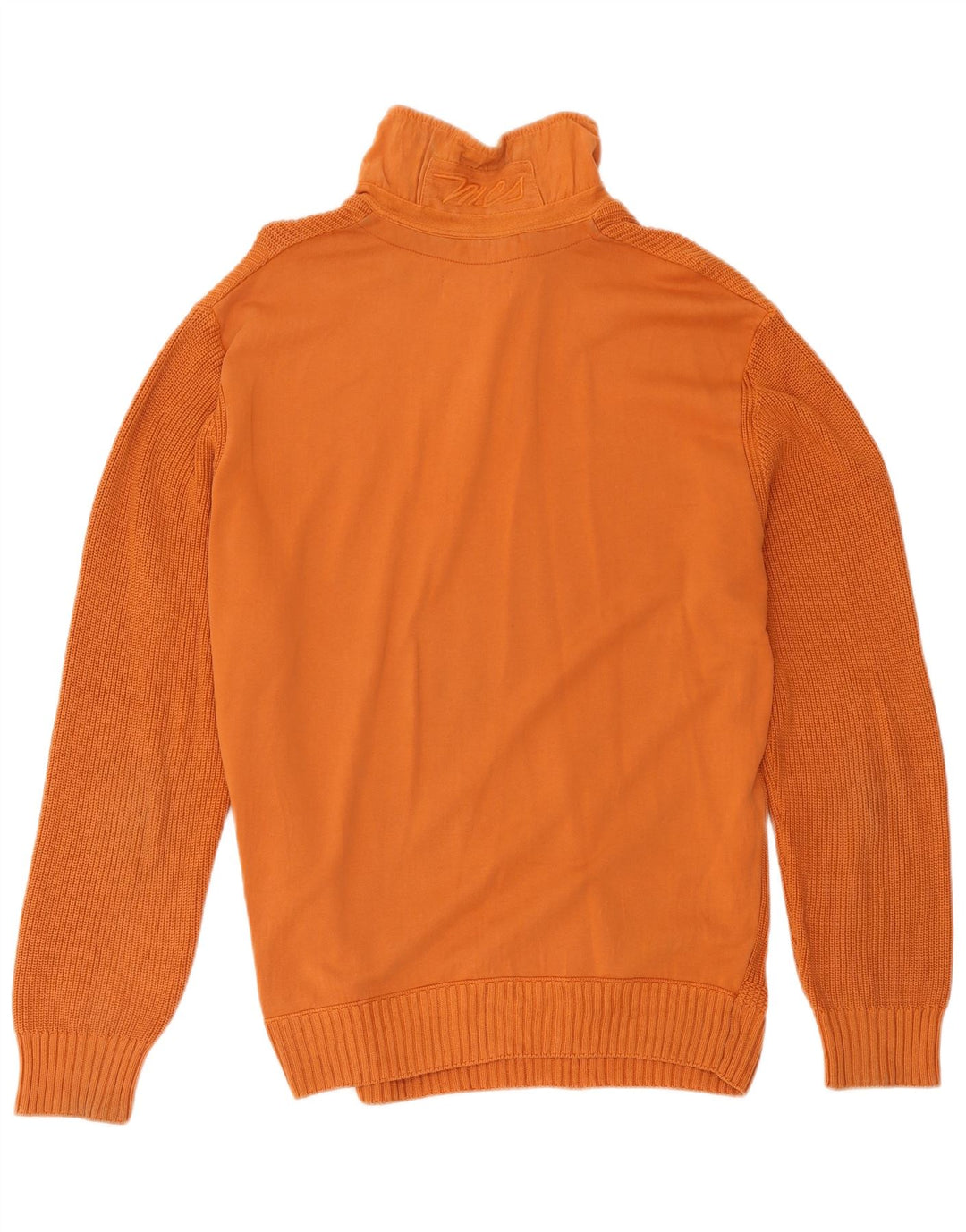Blusão Masculino Marlboro Classics com Zíper no Pescoço, Tamanho 2XL, Laranja, Algodão