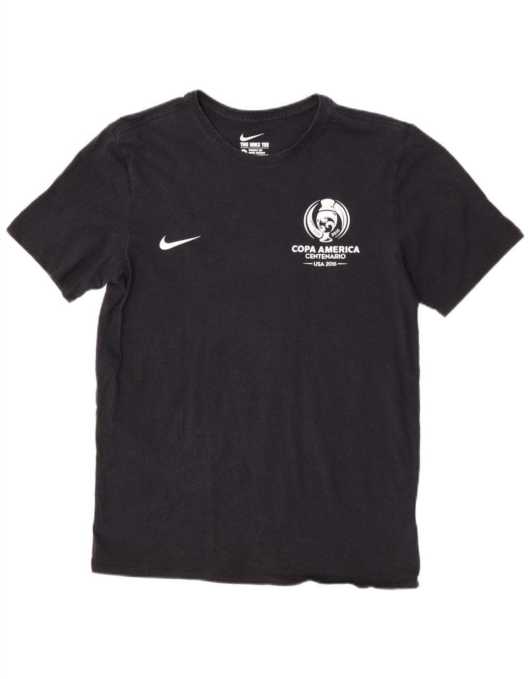 Camiseta Nike Masculina Athletic Cut Graphic Top Médio Algodão Preto