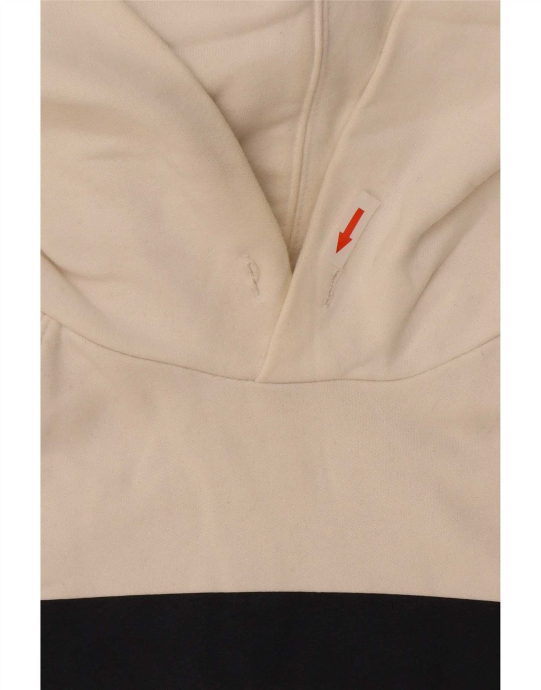 Suéter com capuz gráfico masculino Levi's pequeno algodão branco