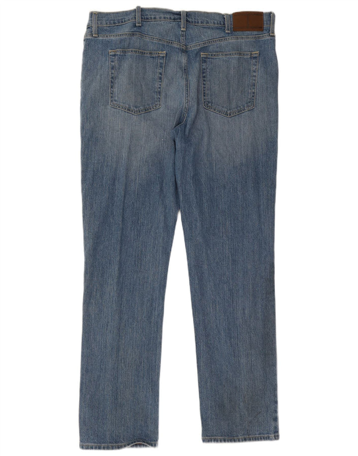 Jeans retos masculinos Tommy Hilfiger W38 L34 algodão azul