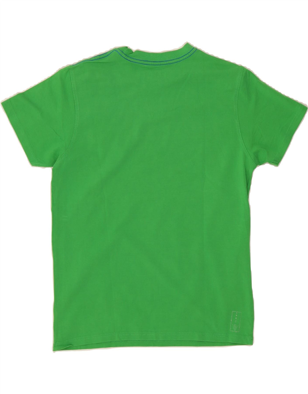 MACRON Mens Graphic T-Shirt Top Small Green Cotton Vintage Macron and Second-Hand Macron from Messina Hembry 
