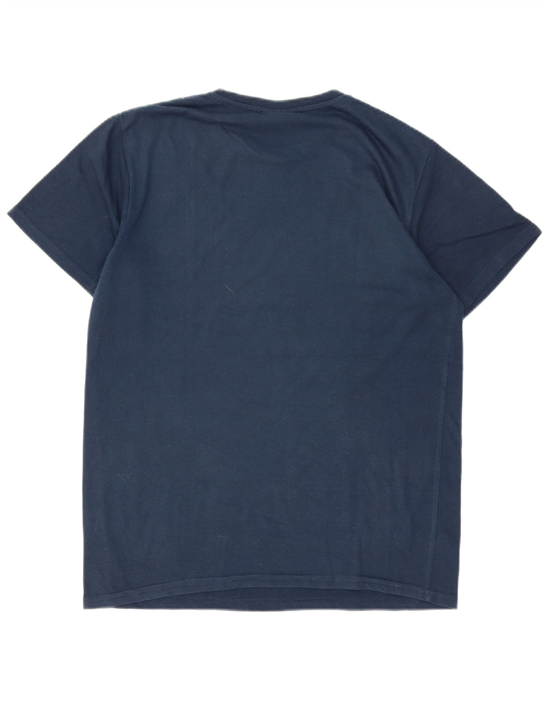 SERGIO TACCHINI Camiseta masculina gráfica top pequeno azul marinho poliéster