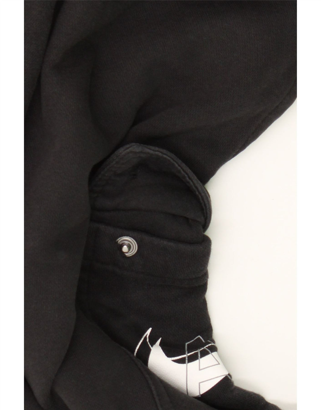 Nike masculino gráfico cargo calças de treino joggers pequeno algodão preto