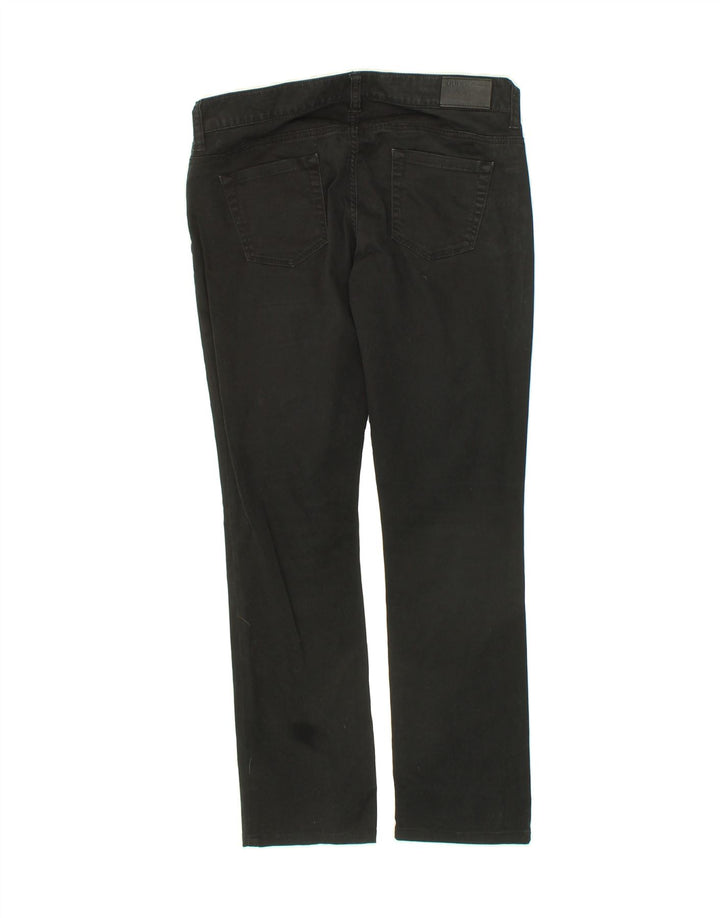 GUESS Womens Slim Casual Trousers W30 L30 Black Cotton Vintage Guess and Second-Hand Guess from Messina Hembry 