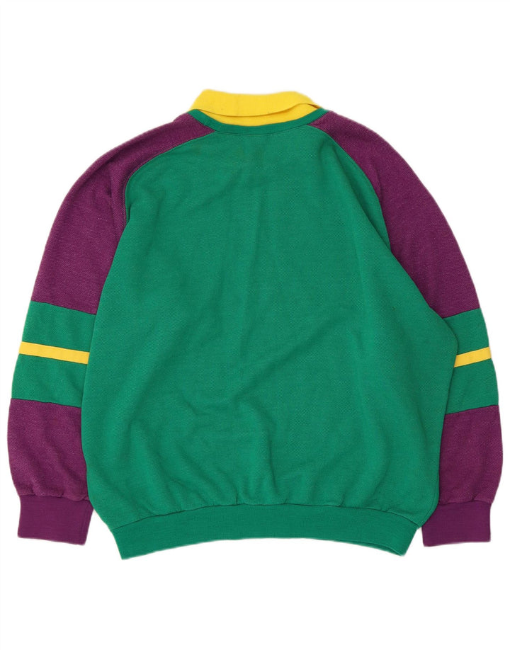 Sims moletom feminino oversized gráfico jumper UK 16 grande verde