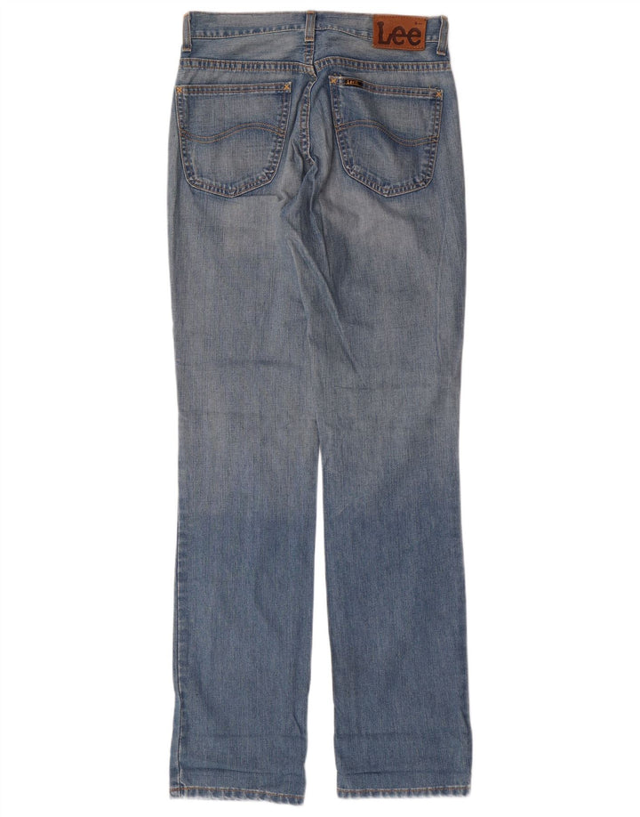 Jeans retos femininos LEE W30 L33 algodão azul