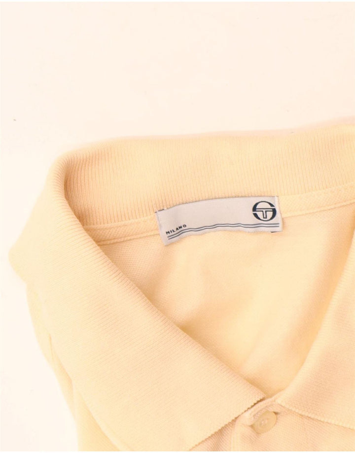 Camisa polo masculina Sergio Tacchini grande amarela