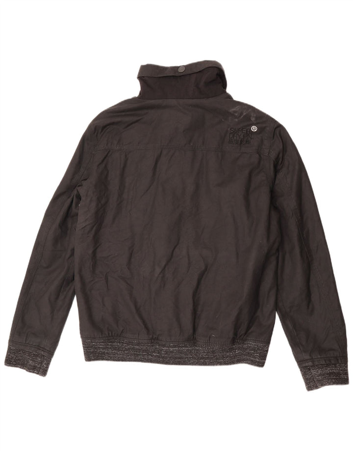 Jaqueta bomber masculina Superdry The Windbomber UK 44 2XL algodão preto