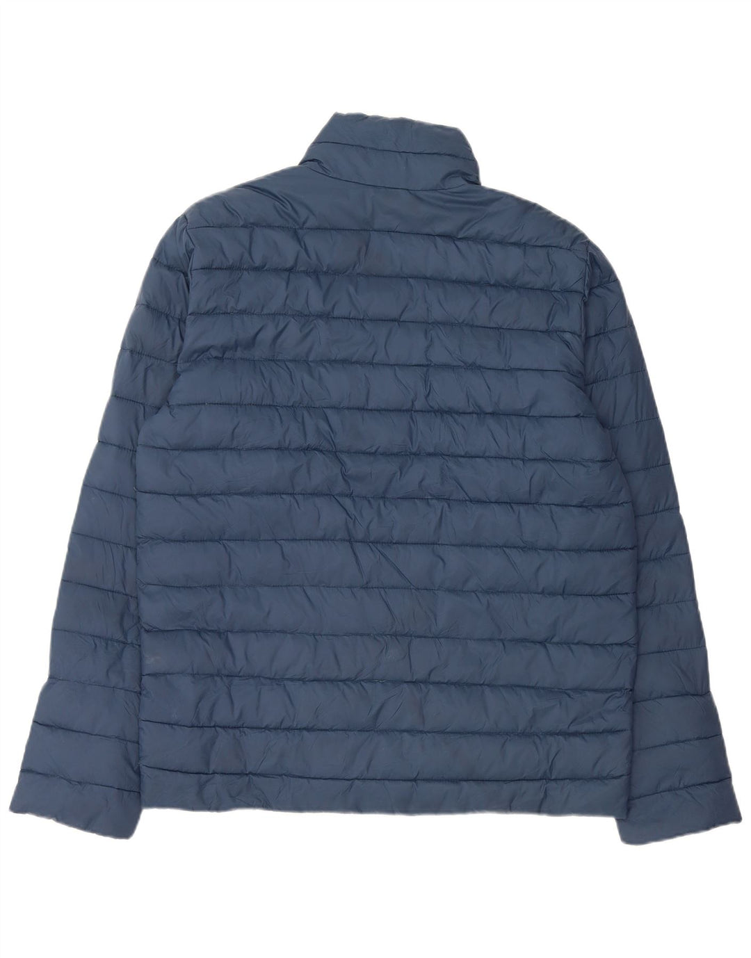 Jaqueta acolchoada masculina Harmont & Blaine UK 38 nylon azul médio