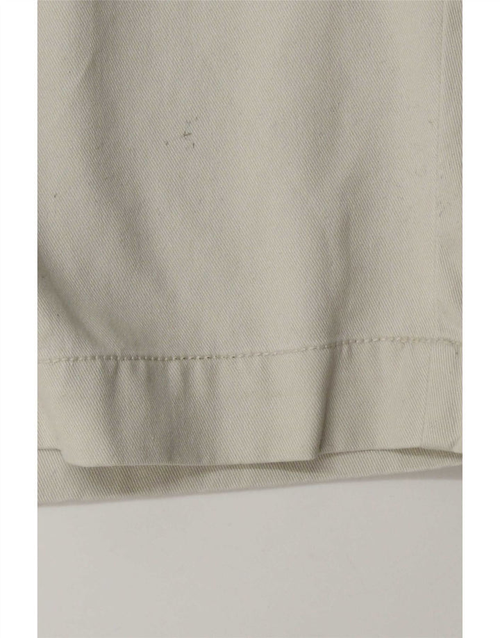 Shorts cargo masculino Izod W38 XL algodão branco