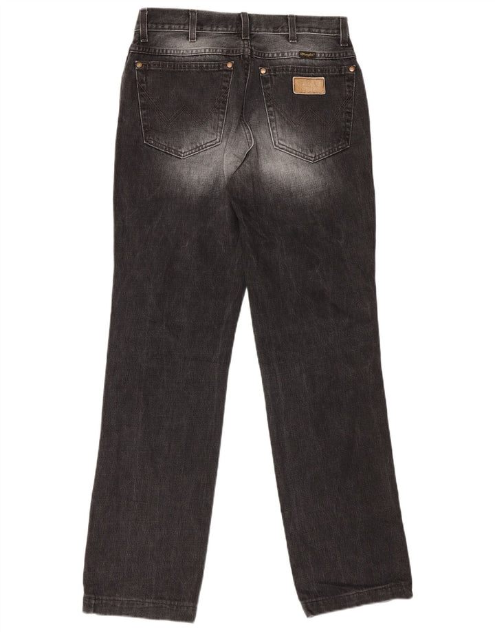 Wrangler Calça jeans reta masculina W32 L32 preta