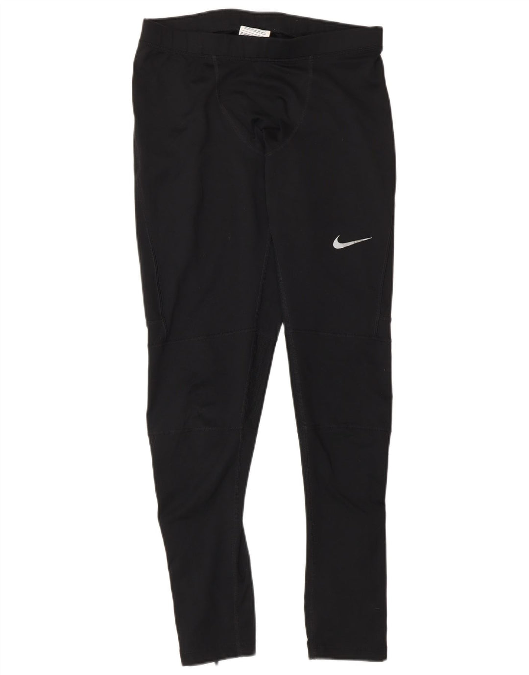 Nike Mens Dri Fit Leggings Grandes Esportes Pretos De Poliéster