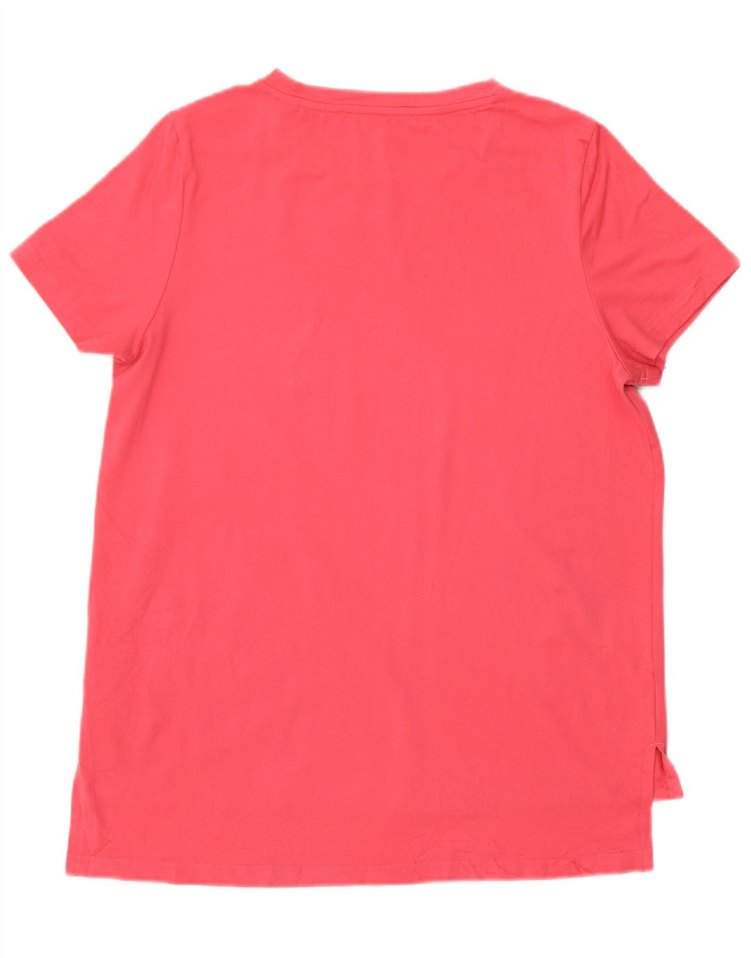 Adidas Camiseta Feminina Graphic Top UK 12/14 Médio Rosa Poliéster