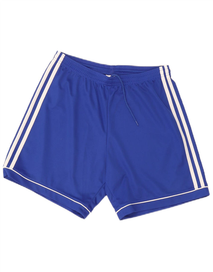 Adidas Masculino Climalite Sport Shorts Médio Azul Poliéster