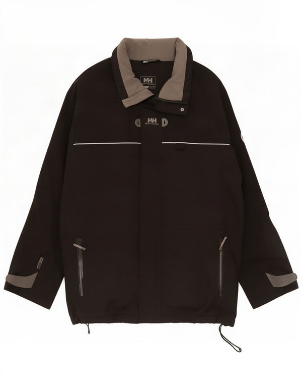 Jaqueta corta-vento masculina Helly Hansen UK 40 grande poliamida preta